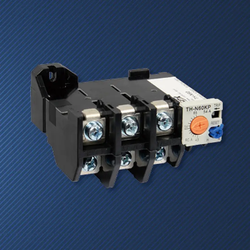 3-полюсное 2-элементное тепловое реле перегрузки